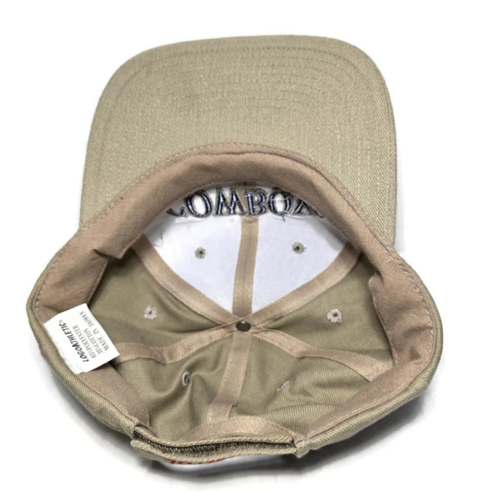 Vintage Dallas Cowboys Logo Athletic Adjustable Hat Cap Khaki,